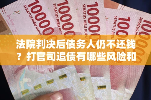 武汉法院判决后债务人仍不还钱？打官司追债有哪些风险和技巧？