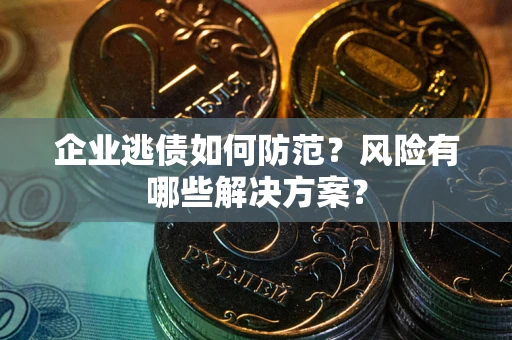 武汉企业逃债如何防范？风险有哪些解决方案？
