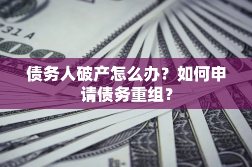 武汉债务人破产怎么办？如何申请债务重组？
