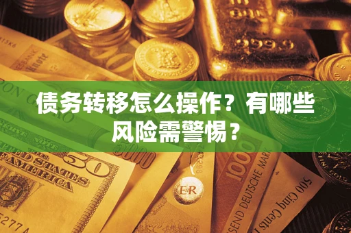 武汉债务转移怎么操作？有哪些风险需警惕？