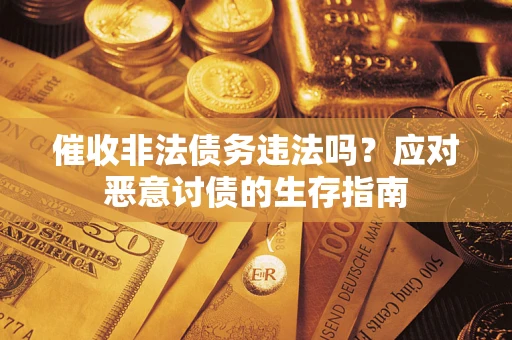 武汉催收非法债务违法吗？应对恶意讨债的生存指南