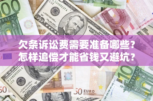 武汉欠条诉讼费需要准备哪些？怎样追偿才能省钱又避坑？