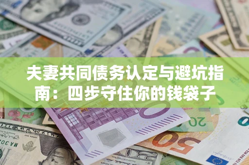 武汉夫妻共同债务认定与避坑指南：四步守住你的钱袋子